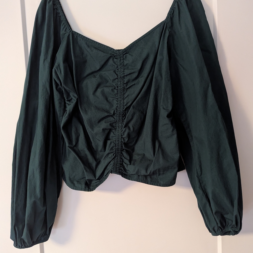 GAP Dark Green Women's Blouse